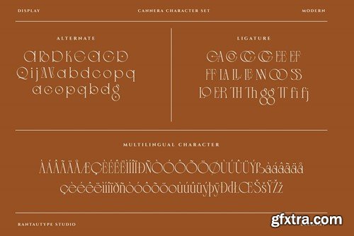 Cannera Modern Serif Font FFBRK9T