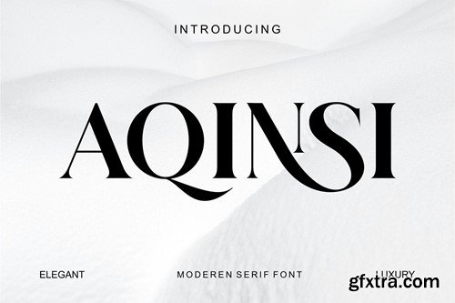 Aqinsi Ligature Serif J4WGUQK