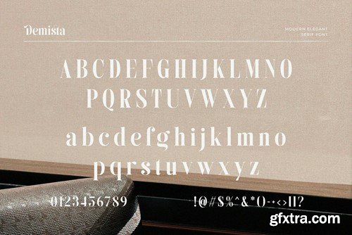 Demista - Modern Elegant Serif Font 294FPBE