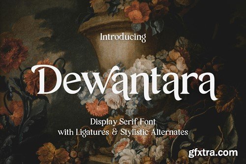 Dewantara Display Serif Font SDF7FBE