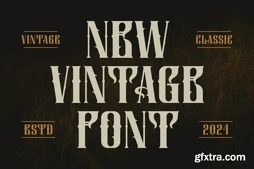 Gotdim - Vintage Font W4FC9ZT