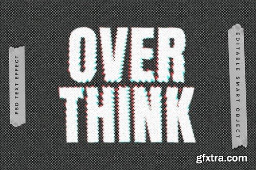 Gritty Warped PSD Text Effect T3F2TJ4