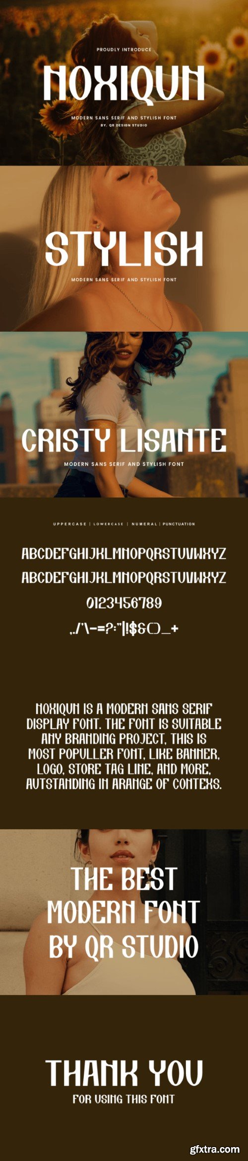 Noxiqun Font