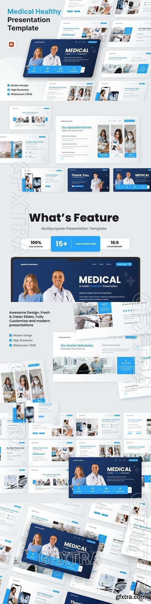 Medical & Healthcare PowerPoint Template ZXXXN8M