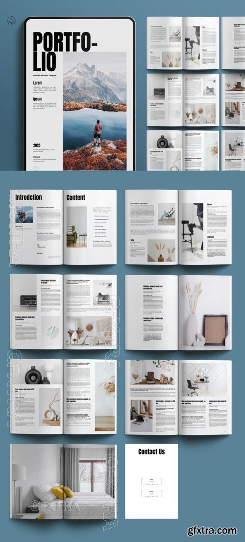 Portfolio Brochure Template 716619662