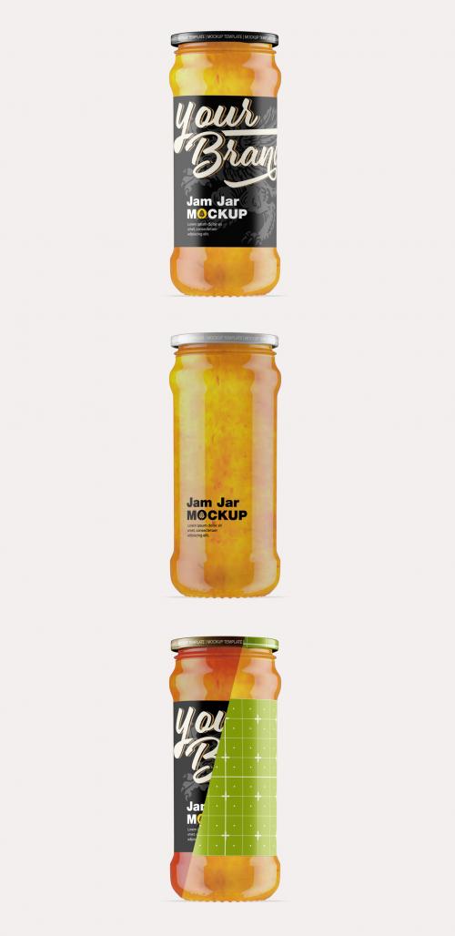 Jam Jar Mockup