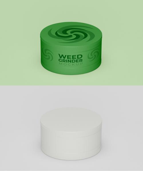 Weed Grinder Mockup