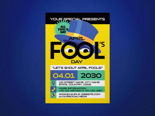 April Fool's Day Flyer