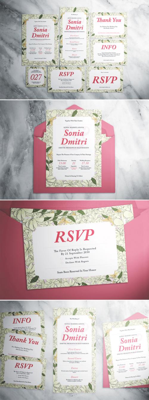 Naturalism Wedding Invitation