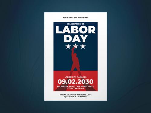 Labor Day Celebration Flyer