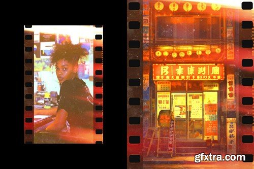 Film Strip Photo Effect ZELD2DC