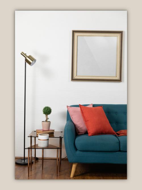 Picture Frame in Room Mockup