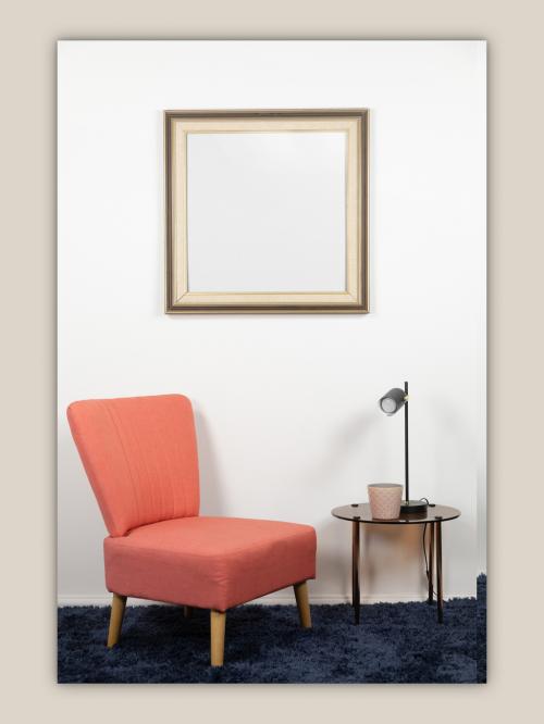 Picture Frame in Room Mockup