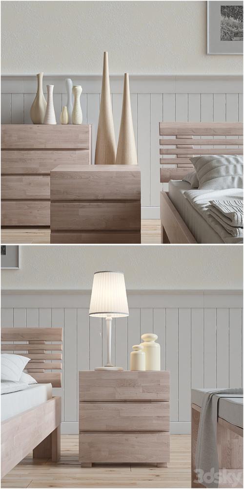 Bedroom furniture from Hasena AG