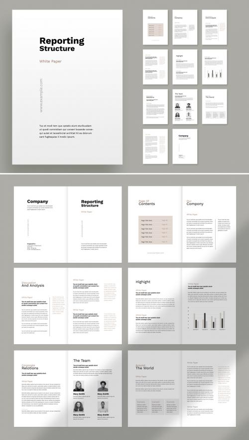 White Paper Corporate Layout