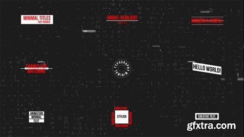 Videohive Minimal Titles 51655308