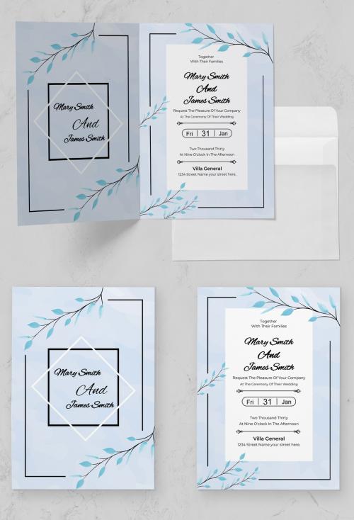 Wedding Invitation Layout