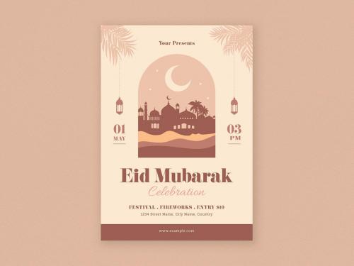 Eid Mubarak Flyer