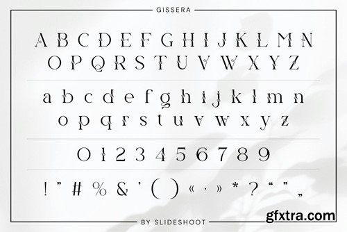 Gissera Serif Font KYZ4PDS