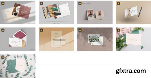 Postcards Mockups Collections