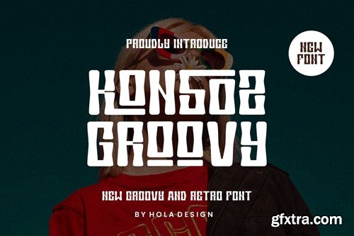 Konsoz Groovy - Groovy & Retro Font NDY2NQH