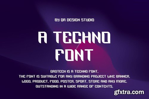 Grotech - Tech & Futuristic Font TJCPXSD