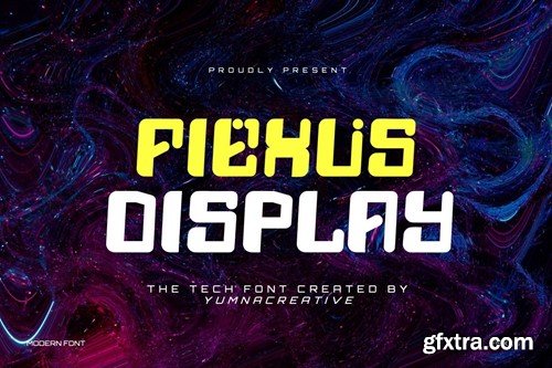 Fiexus - Tech Display Font E48CBHA