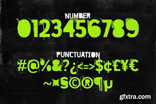 Krawood - Linotype Grunge Font 3PDD538