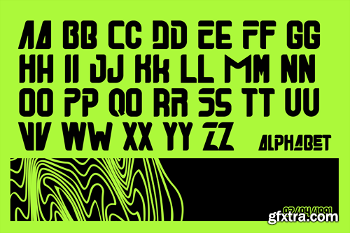 Subotica Futuristic Y2k Display Font 4QNLXKE