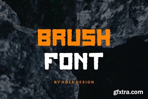 Denthick - Brush Wave Font KBRLLAL