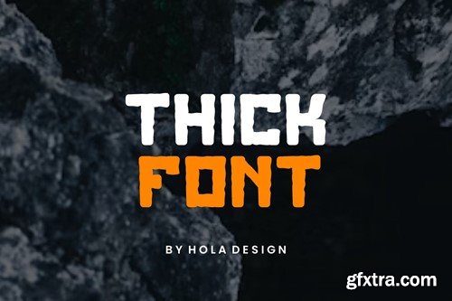 Denthick - Brush Wave Font KBRLLAL