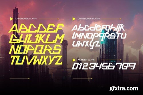 Omnitrinx - Cyberpunk Font 8W7MFFL