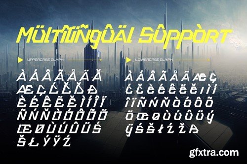 Omnitrinx - Cyberpunk Font 8W7MFFL