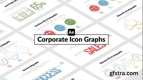 Videohive Corporate Icon Graphs 51669413