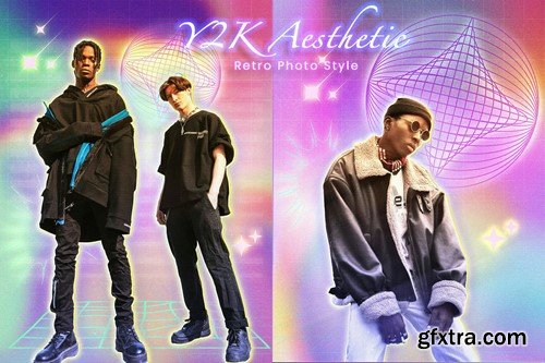 Y2K Aesthetic Retro Photo Style 4S3UK8N