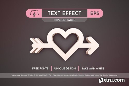 Cream Editable Text Effect, Graphic Style CNLD4JD