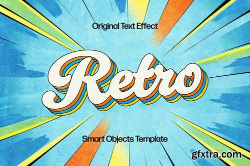 Retro Comic Text Effect BKYLLDR