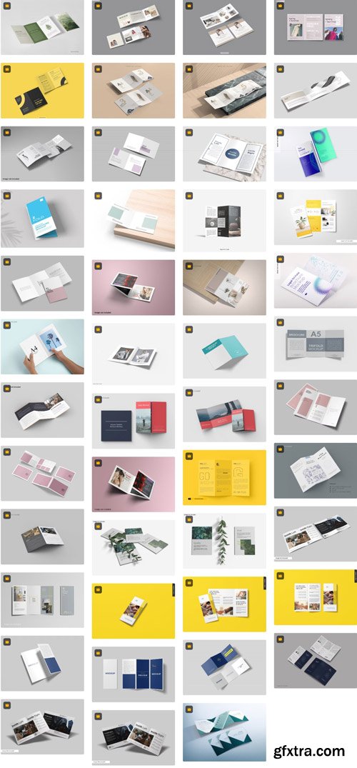 Brochures Mockups Collections