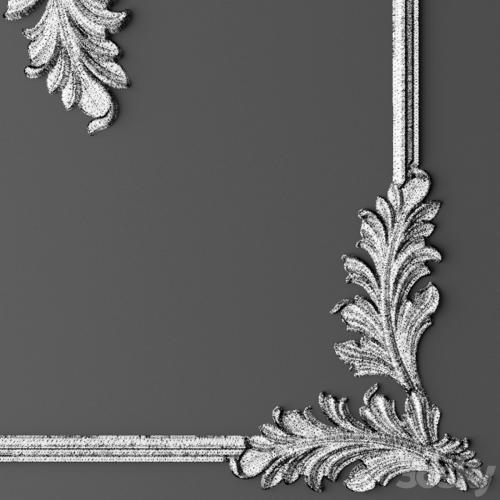 Set stucco decoration