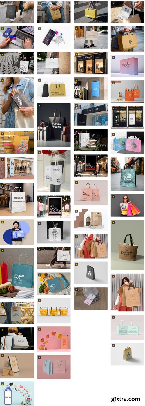 Shopping Mockups Collections