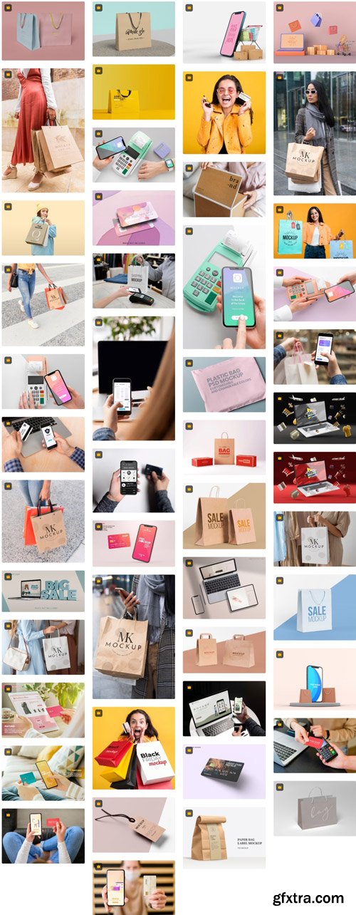 Shopping Mockups Collections