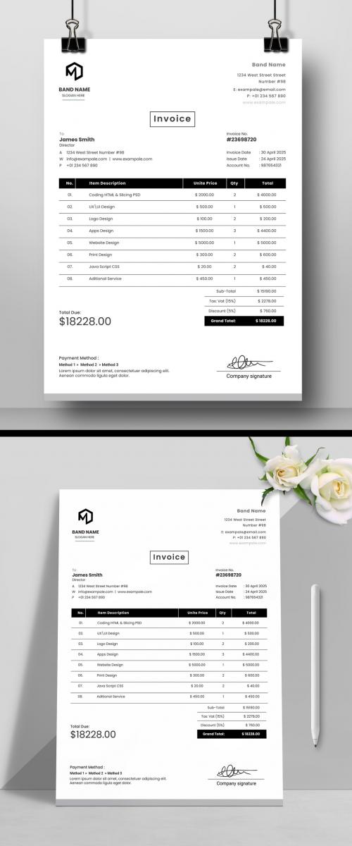 Invoice Layout