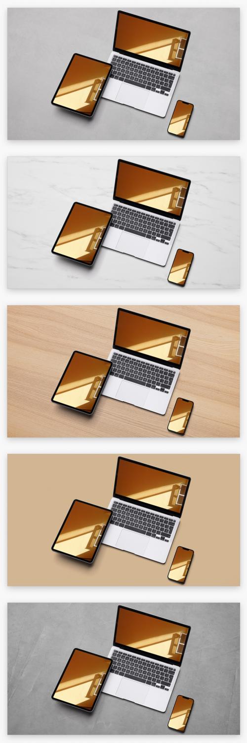 Laptop and Device Mockup