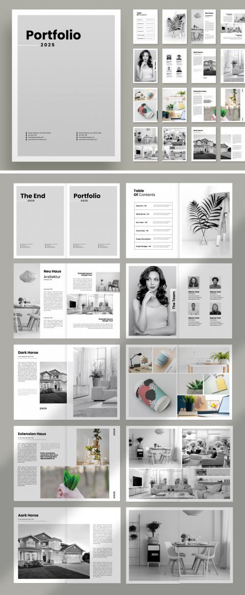 Portfolio Brochure Layout