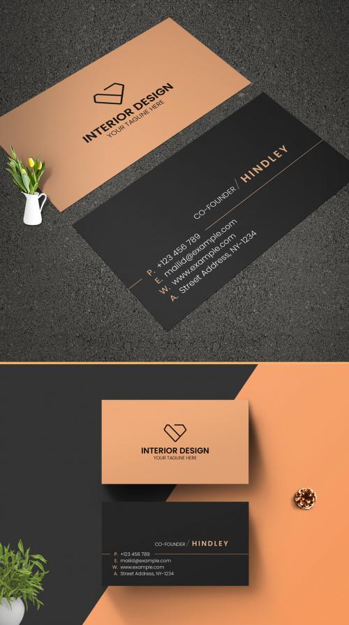 Clean Business Card Layout