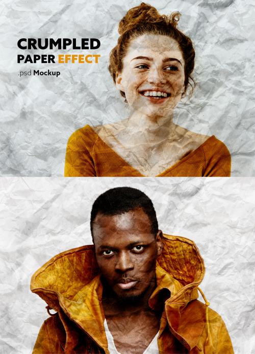 Crumpled Paper Effect