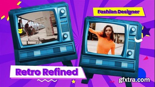 Videohive Funky Retro TV Promo 51680270