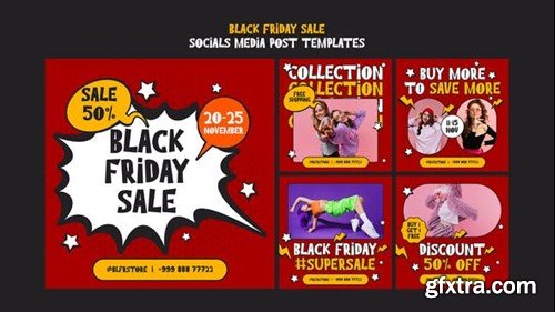 Videohive Black Friday Social Media Post Template 51691550