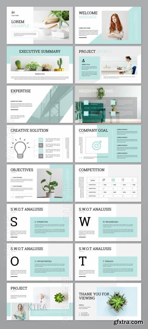 Business Presentation Layout 716694326