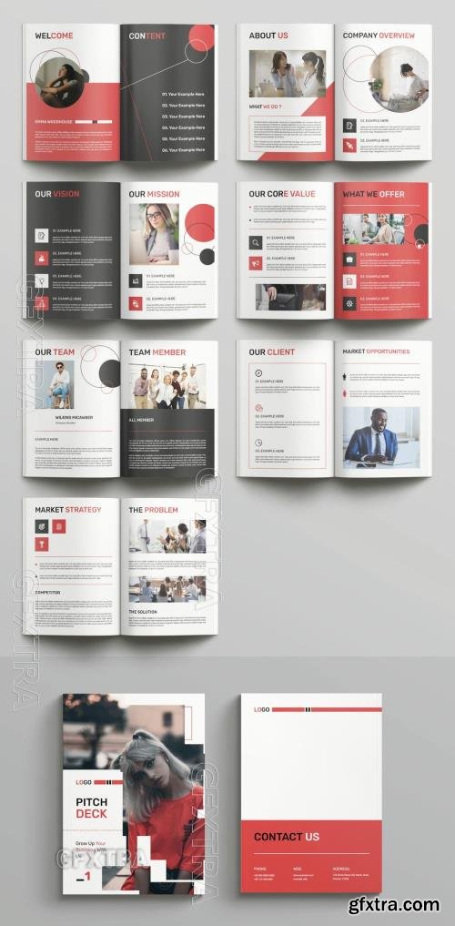 Pitch Deck Template 716693970